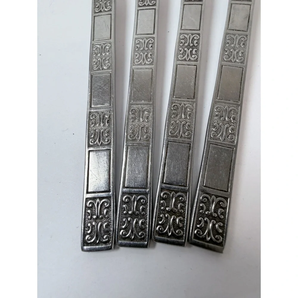 Reed & Barton Rebacraft Stainless Japan RDS41 Pattern 4 Dinner Forks